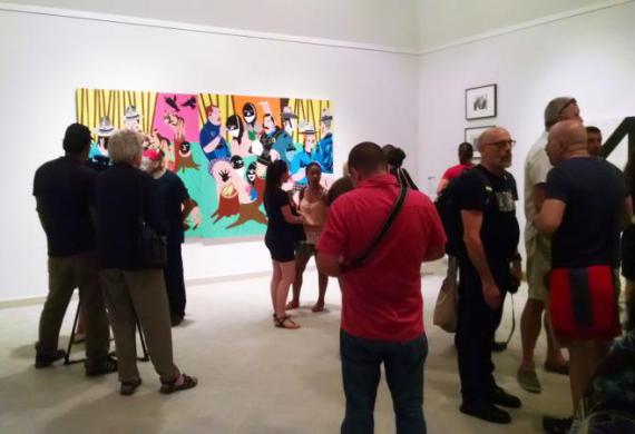 Ruido salvaje / Wild Noise, Obras del Bronx Museum of Arts en el Museo Nacional de Bellas Artes.