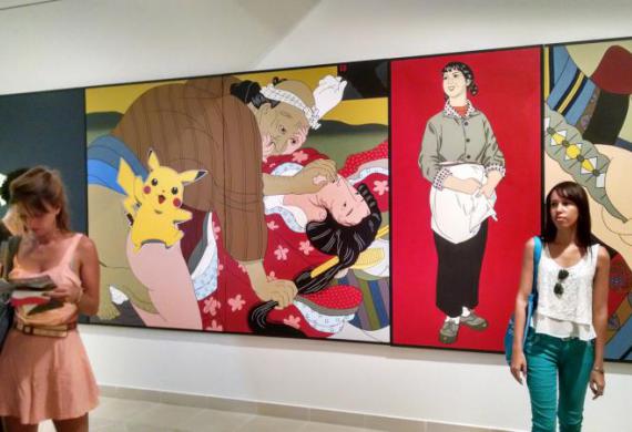 Ruido salvaje / Wild Noise, Obras del Bronx Museum of Arts en el Museo Nacional de Bellas Artes.