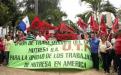 Foro de la Sociedad Civil en Panamá: Y ellos no llegaron. Cuidando a Martí / Solidaridad con Cuba frente a la Embajada nuestra en Panama